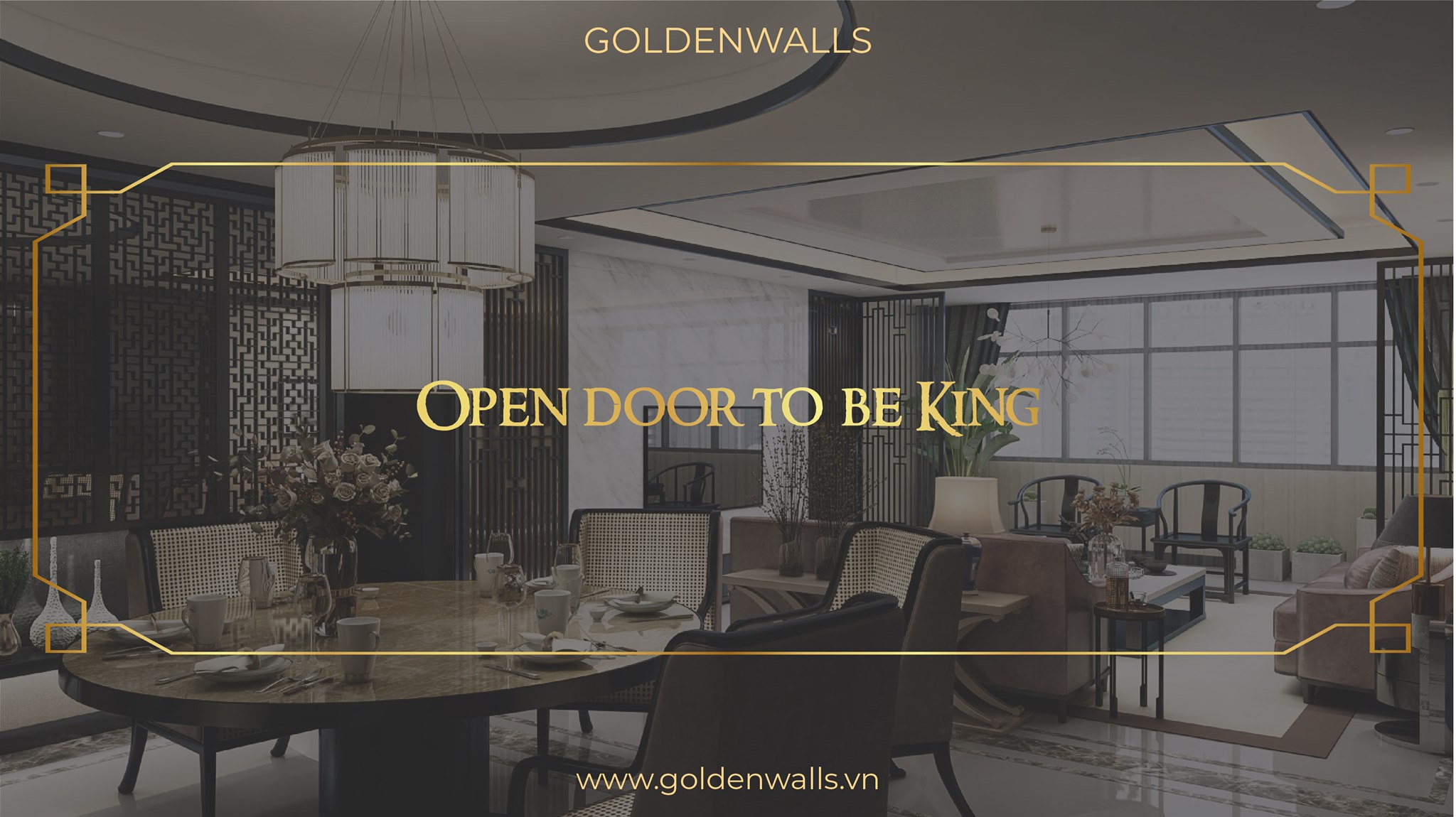 Golden Walls – Architecture & Interior
